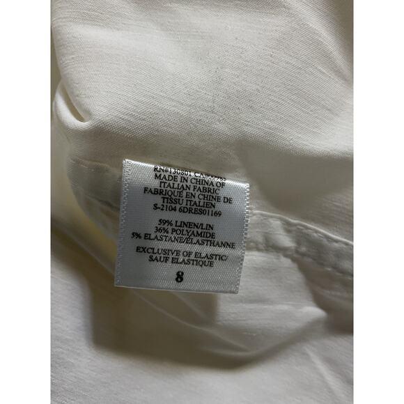 A.L.C. 'Adena' White Dress Size 8 - Picture 5 of 5